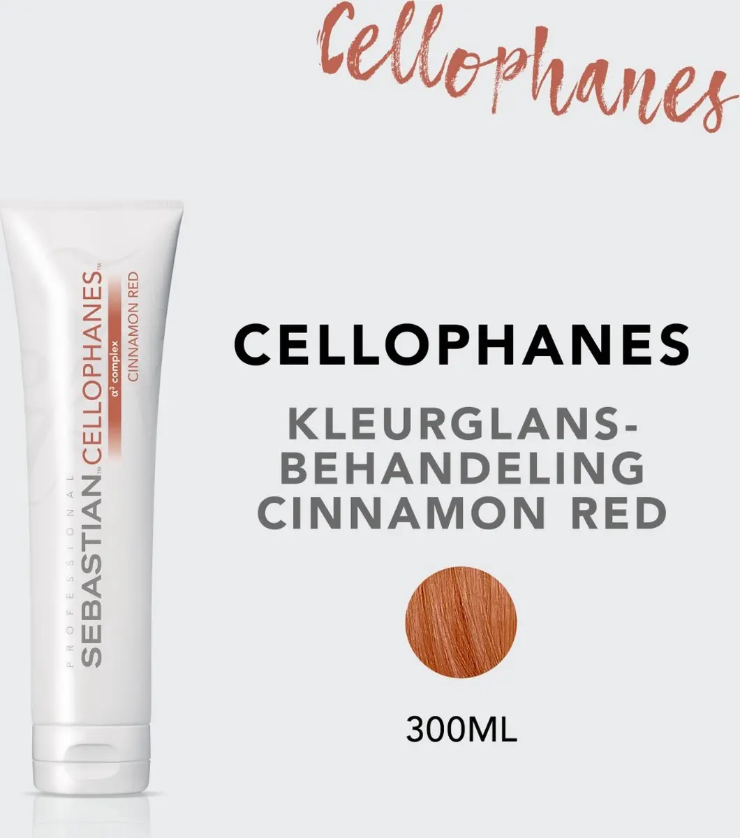 Sebastian Professional Cellophanes Cinnamon Red - 300ml