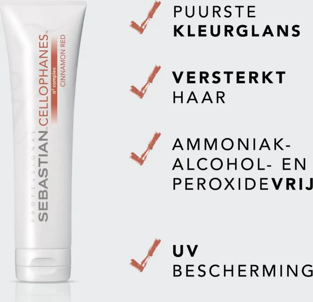 Sebastian Professional Cellophanes Cinnamon Red - 300ml