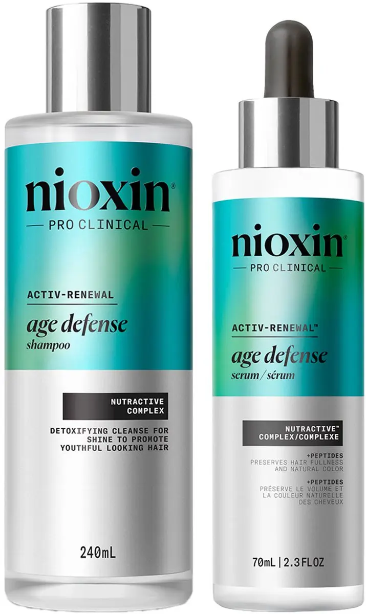 Nioxin Age Defense Shampoo & Serum 70ml