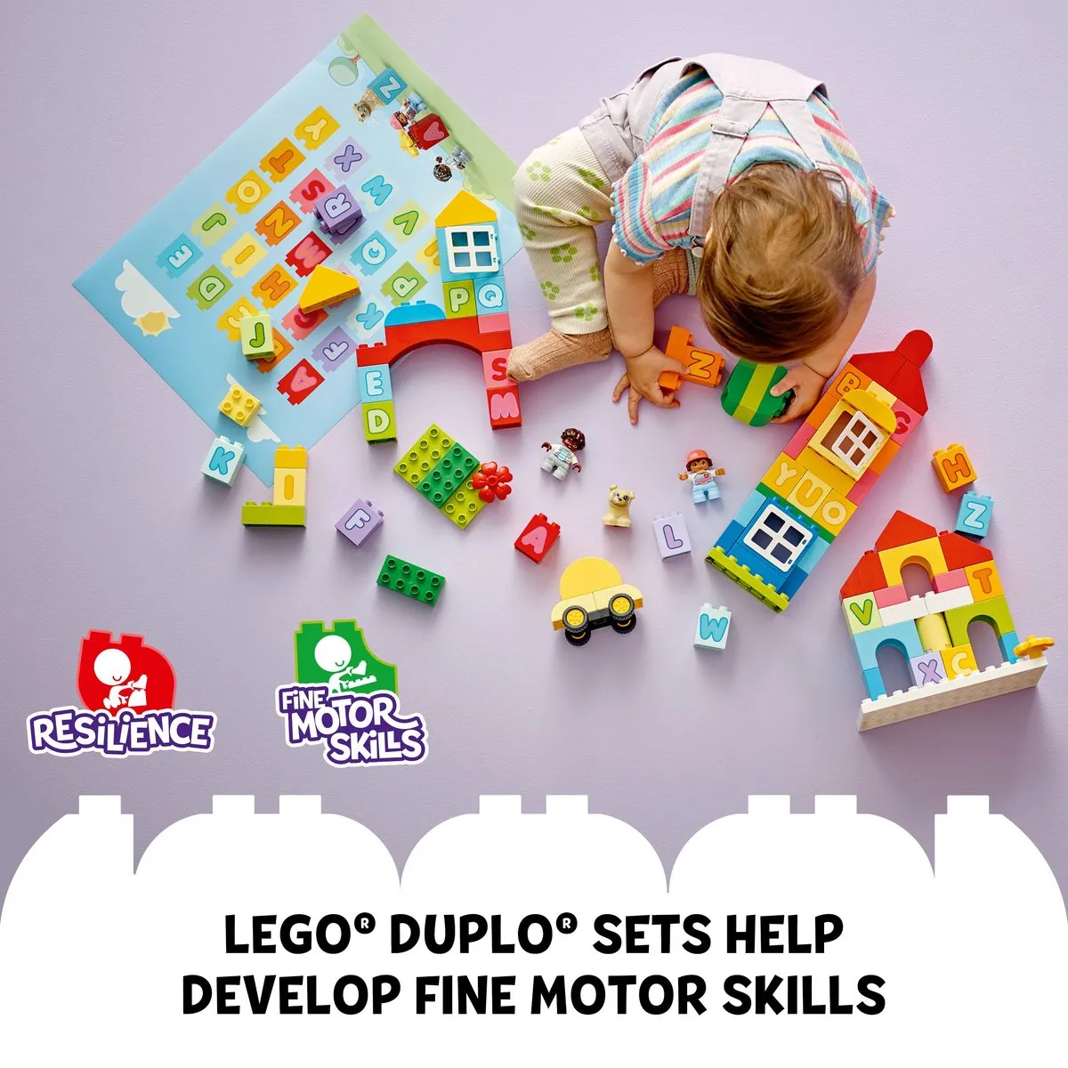 LEGO DUPLO Alfabetstad 10935 - 87 Stukken