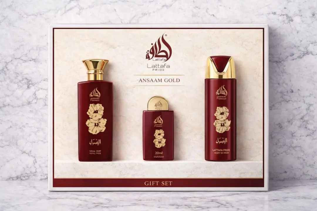 Lattafa Pride Ansaam Gold Eau de Parfum Set