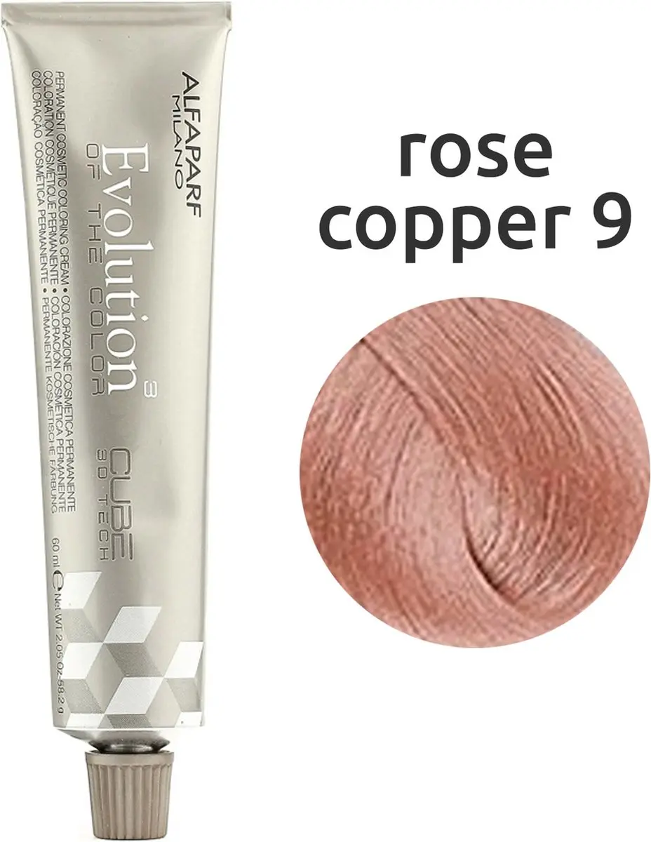 Alfaparf Milano Evolution of the Color Rose Copper 9 - 60ml