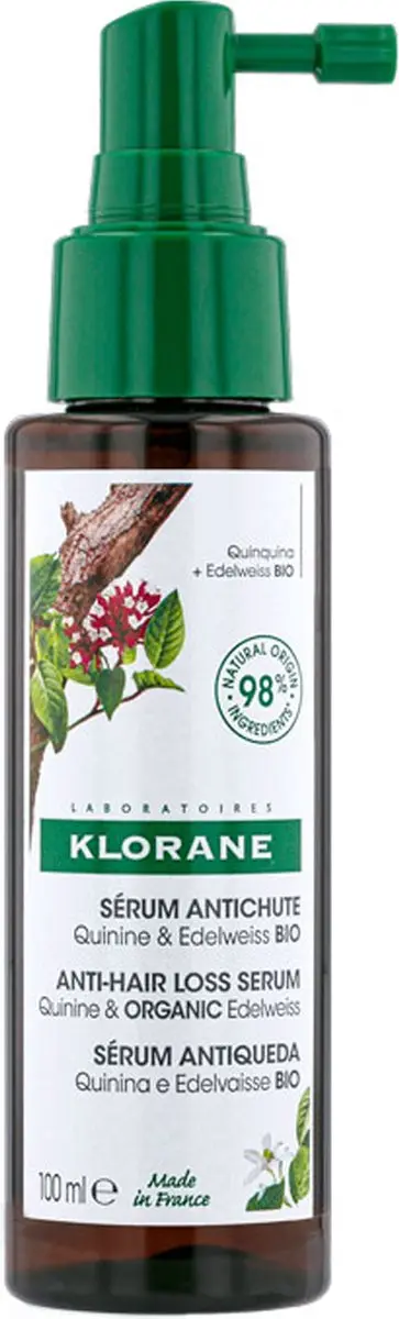 Klorane Quinine & Edelweiss Bio Haarverlies Serum 100ml - afbeelding 4 van 6