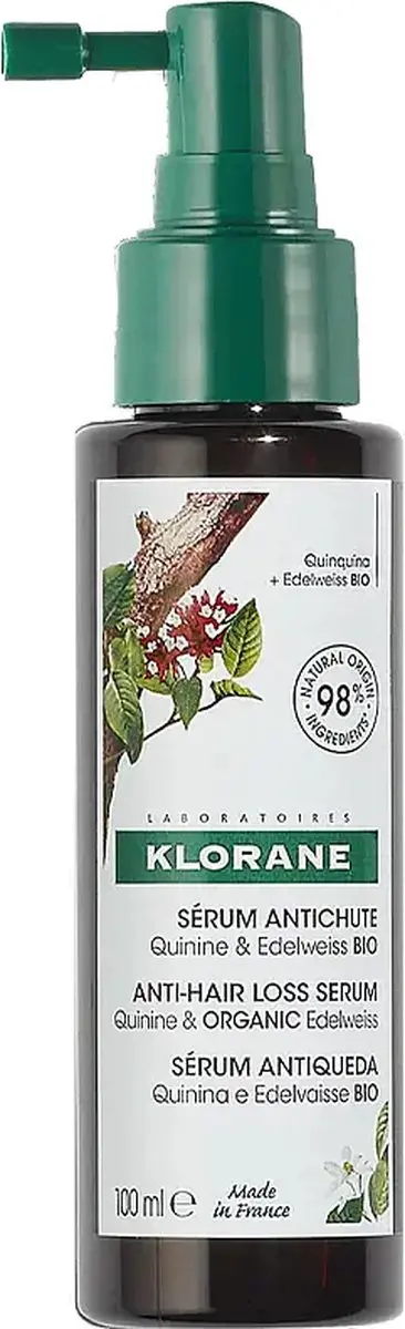 Klorane Quinine & Edelweiss Bio Haarverlies Serum 100ml - afbeelding 6 van 6