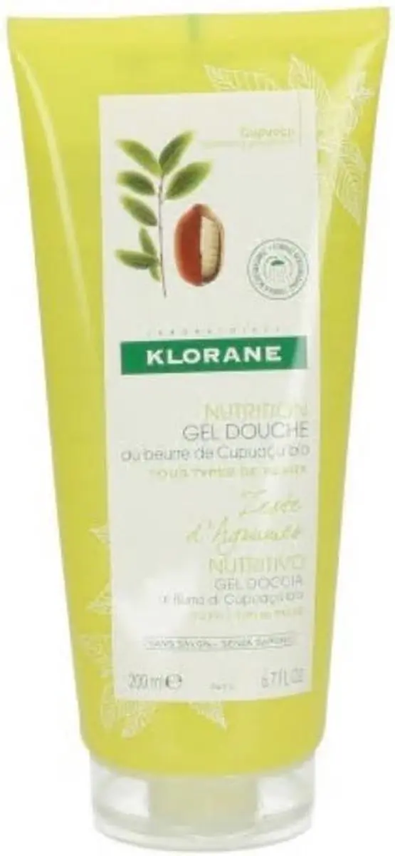 Klorane Nourishing Shower Gel Citroenkorst 200ml