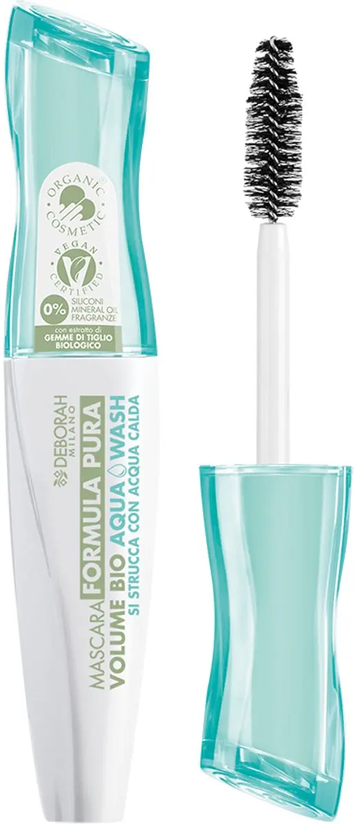Deborah Milano Formula Pura Volume Aqua Wash Bio Mascara 12ml