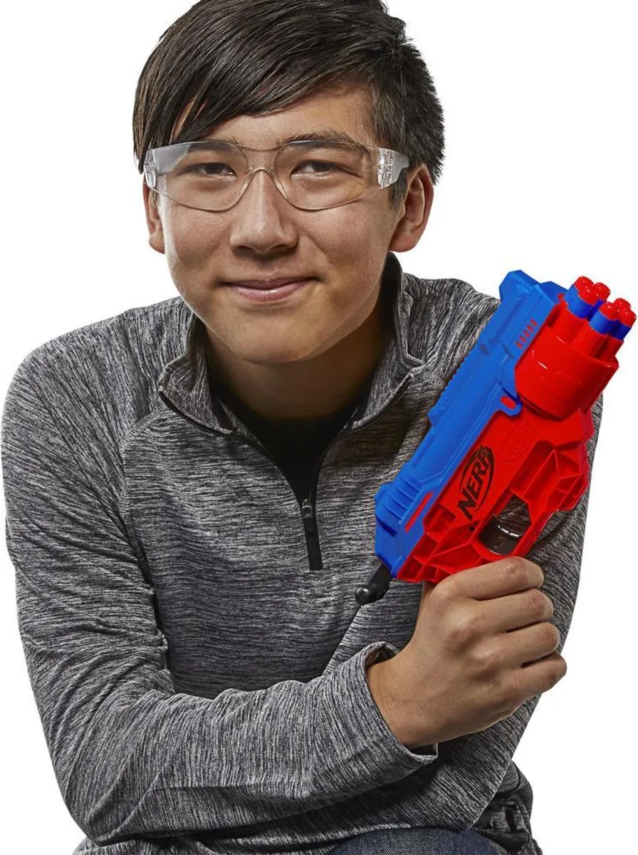 Nerf Alpha Strike Boa RC-6 Blaster - Blauw