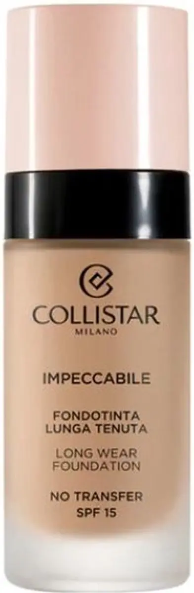Collistar Make-Up Long Wear Foundation Impeccable 4N Sabbia 30ml - afbeelding 6 van 6