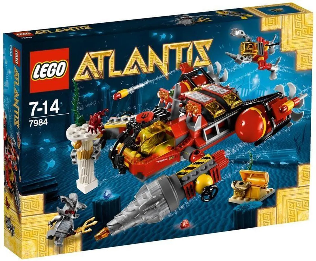 LEGO Atlantis Diepzeegraver 7984