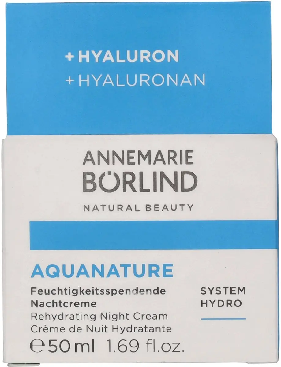 Annemarie Börlind Aquanature Nachtcrème 50ml