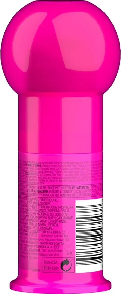 TIGI Bed Head After Party Smoothing Crème 100ml - afbeelding 6 van 6