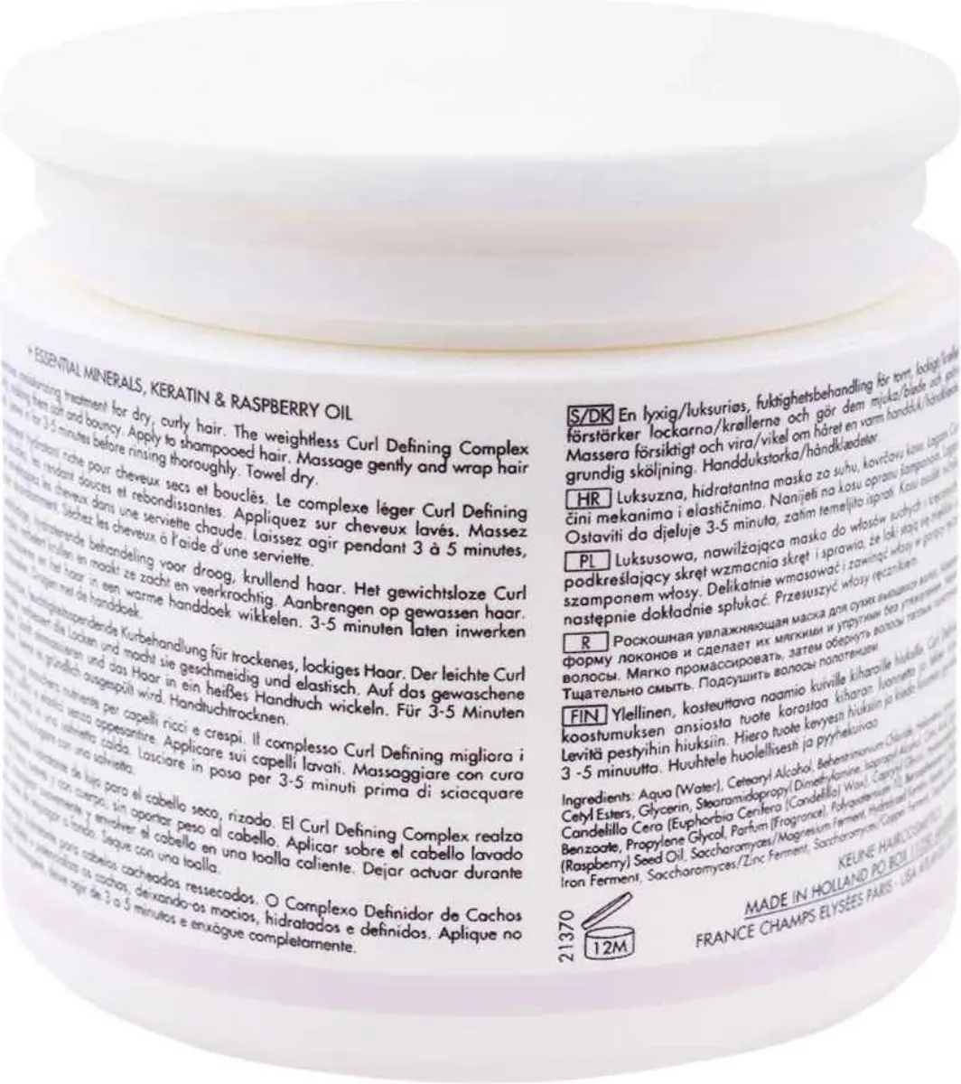 Keune Care Curl Control Masker 200ml