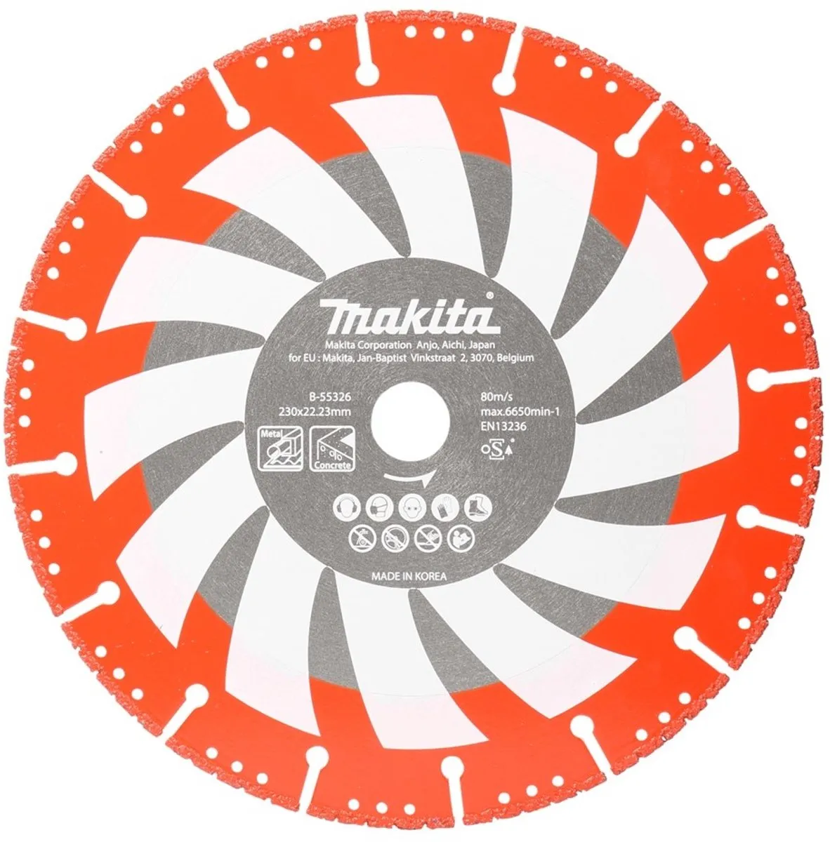 Makita B-55326 Diamantschijf 230mm Rescue
