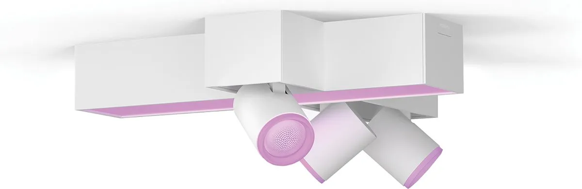 Philips Hue Centris Opbouwspot 3-spots - RGBW - Wit