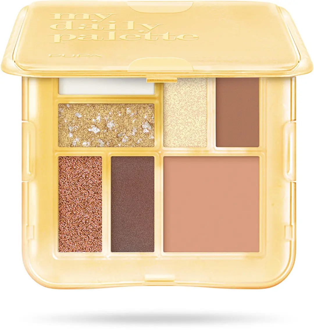 Pupa Milano My Daily Palette Natural Bronze 001 - 7 Kleuren