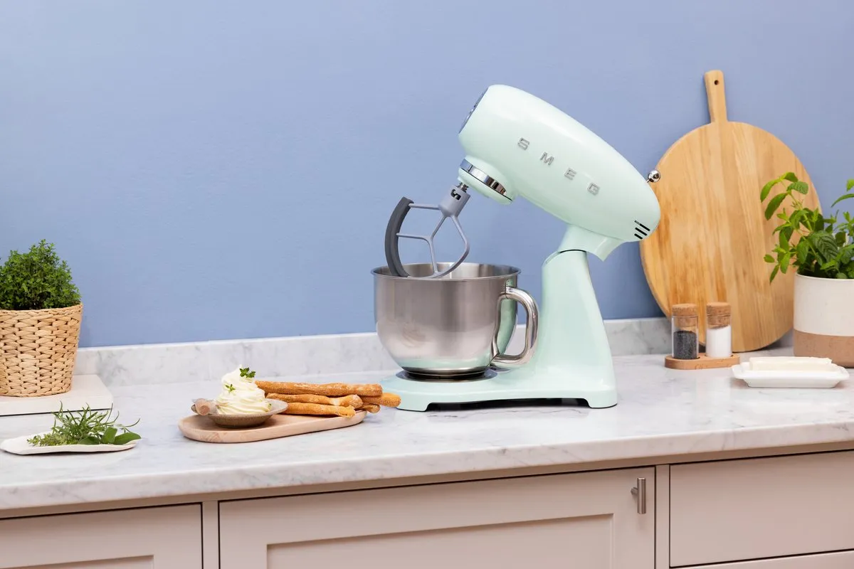 Smeg SMF05PGEU Keukenmachine 1000W - Watergroen