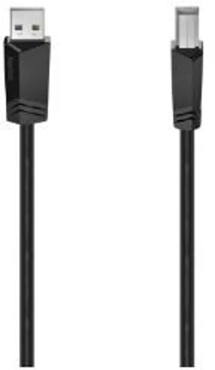 Hama USB 2.0 Kabel 1,5m - Zwart