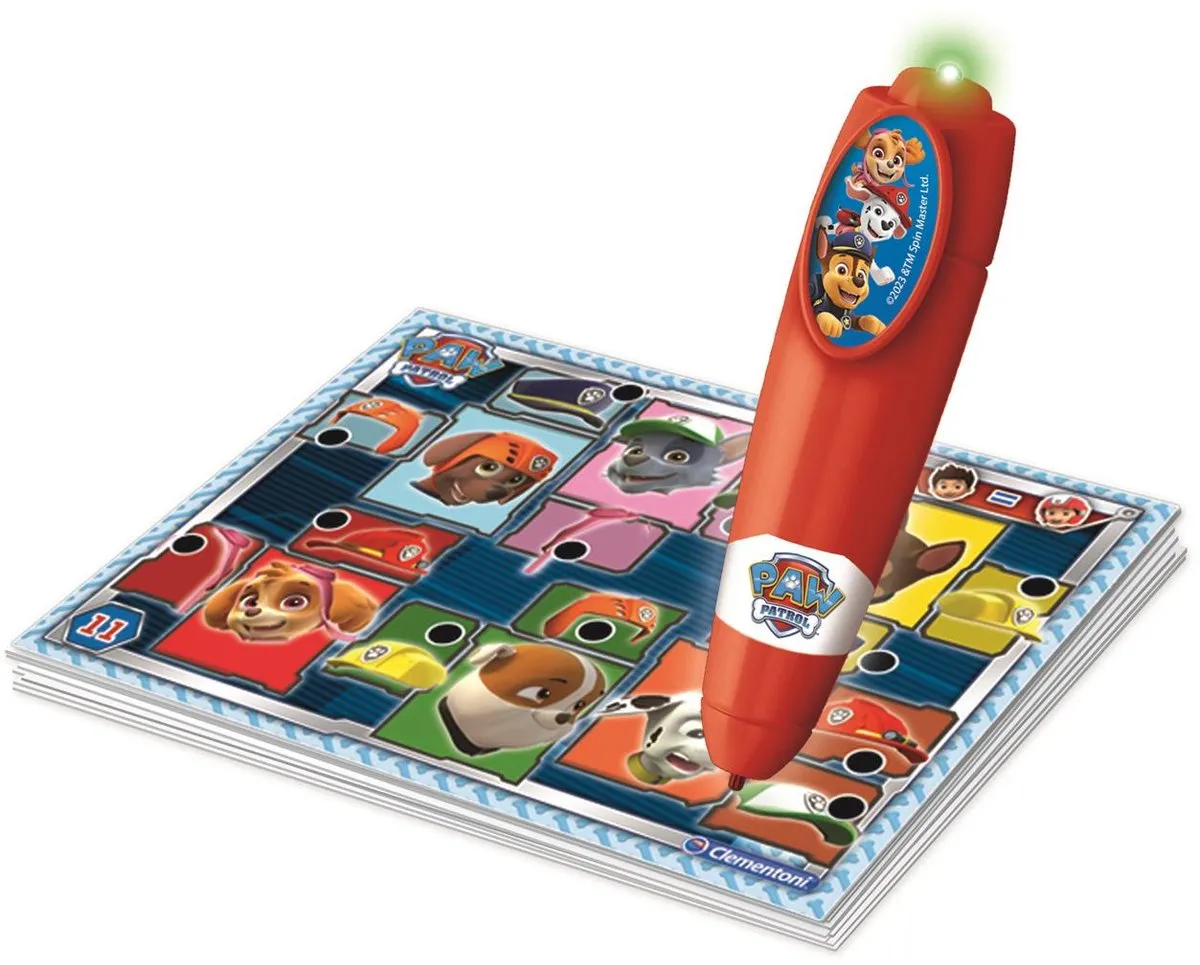 Clementoni Paw Patrol Interactieve Pen - 200+ Quizzen - Multicolor