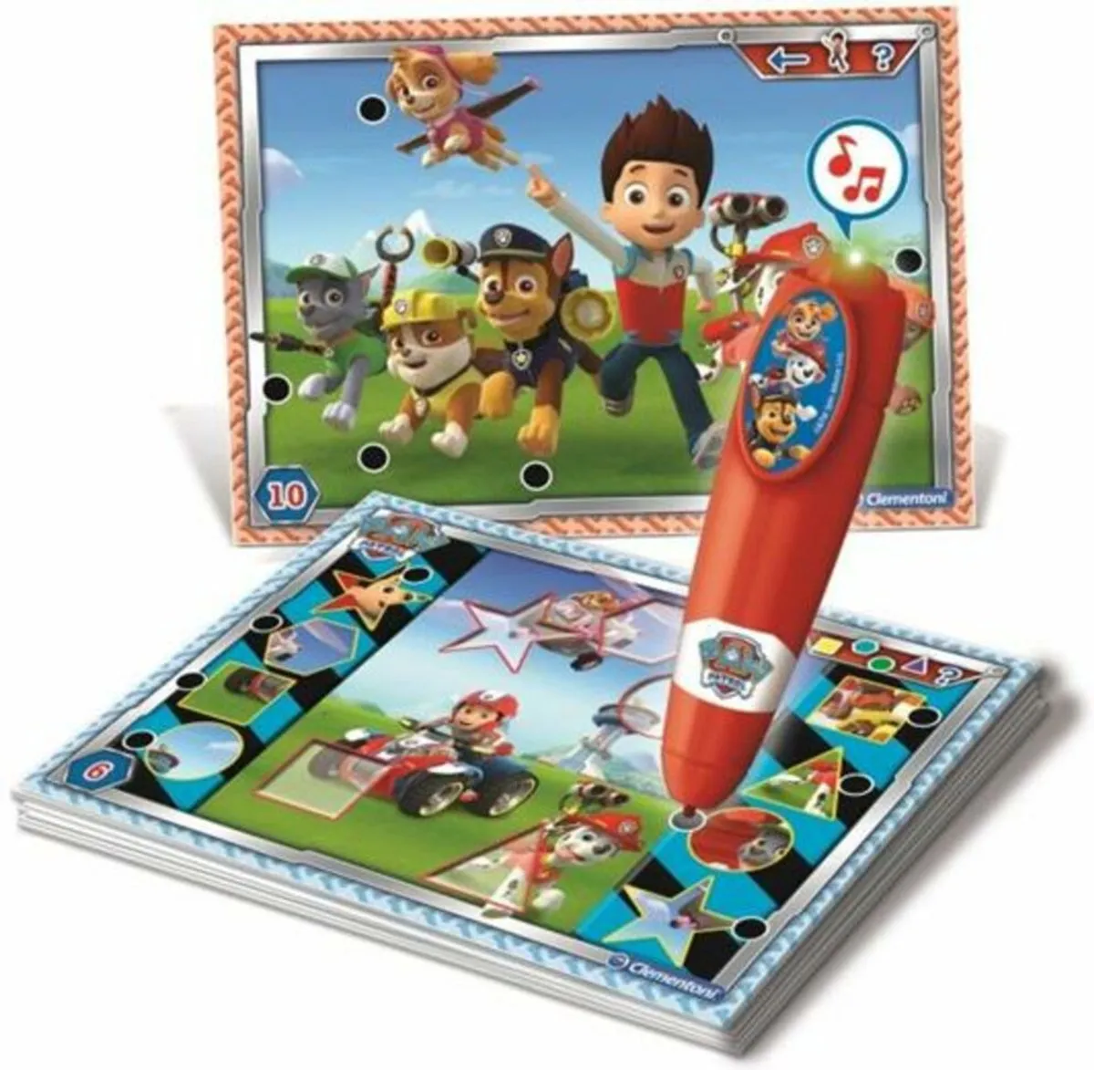 Clementoni Paw Patrol Interactieve Pen - 200+ Quizzen - Multicolor