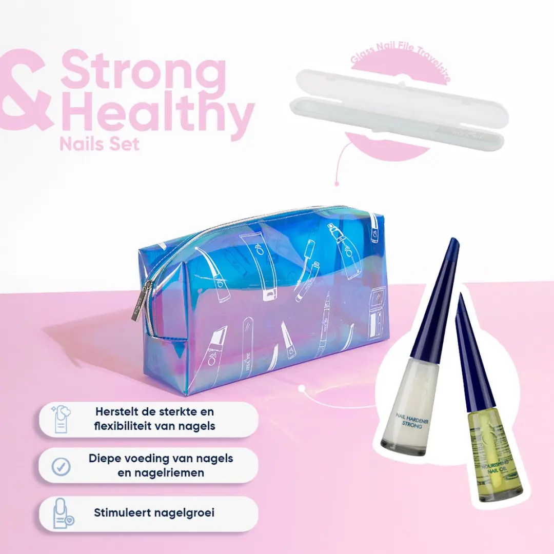 Herome Nagelverzorgingset Strong & Healthy - 3 Stuks - 20ml