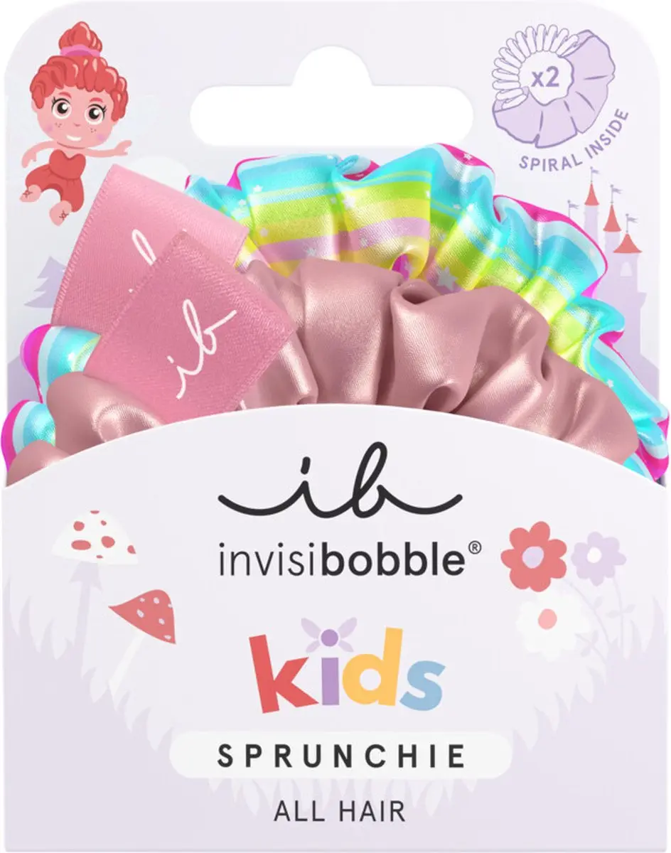 Invisibobble Kids Slim Sprunchie Too Good to Be Blue - 2 Stuks