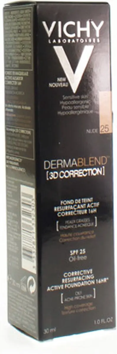 Vichy Dermablend 3D Correctie Foundation Nude 25 - 30ml