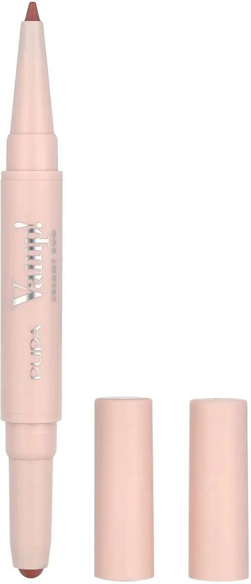 Pupa Milano Vamp! Creamy Duo Lip Pencil & Lipstick 001 Fair Nude