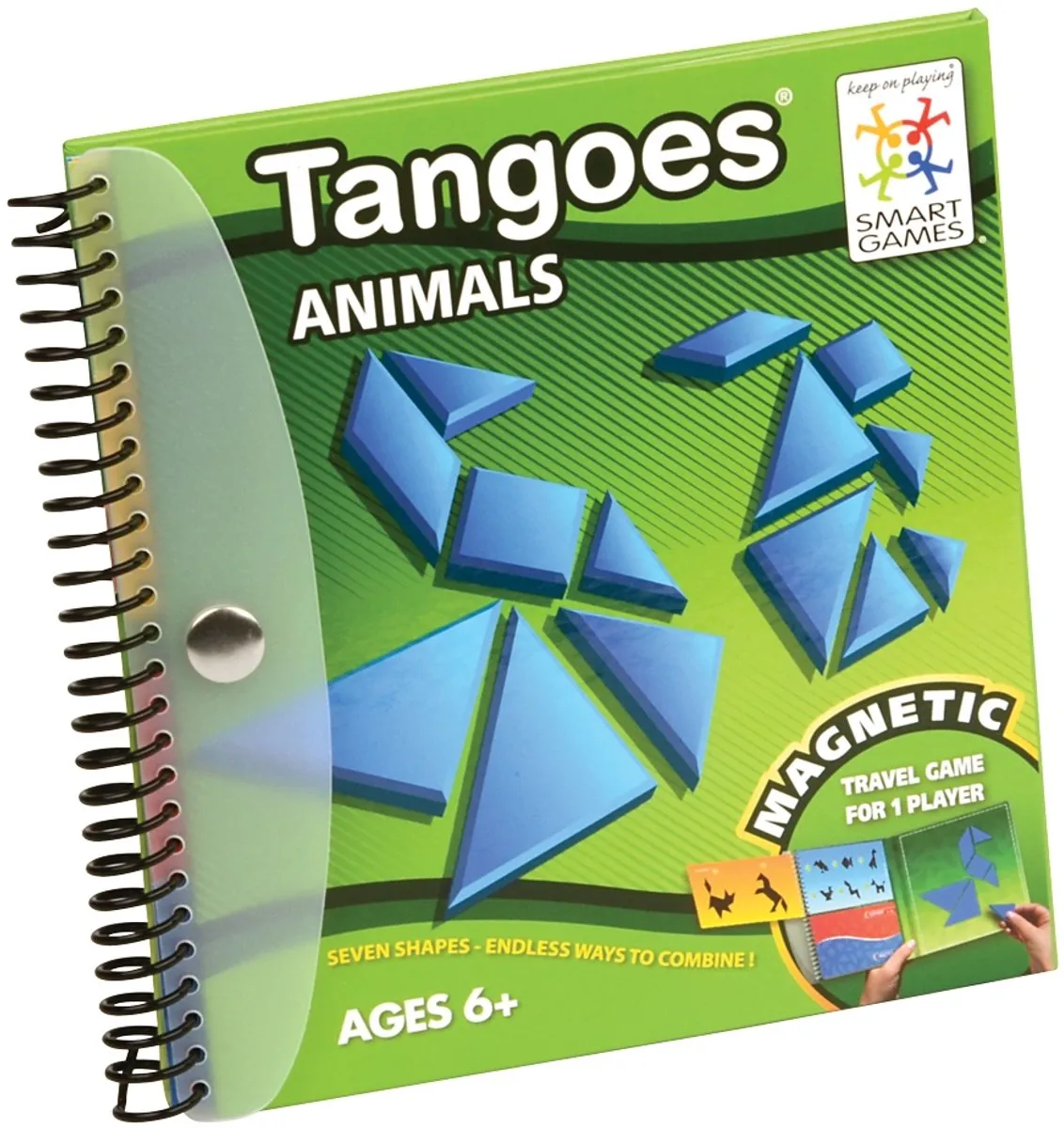 SmartGames Tangoes Animals Magnetisch Puzzelspeel SGT 121-8