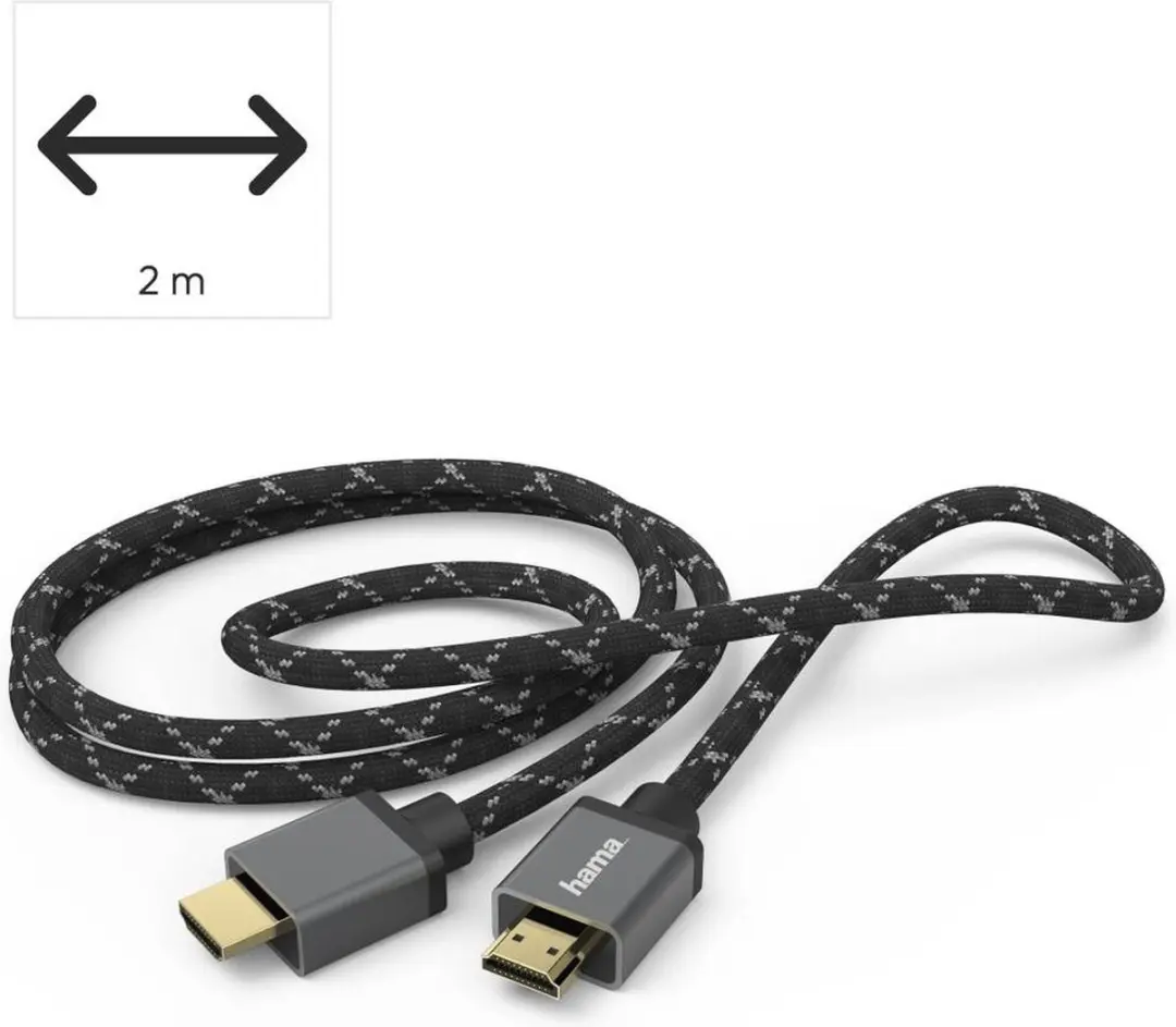 Hama Ultra High-speed HDMI-kabel 8K Metaal 2,0m