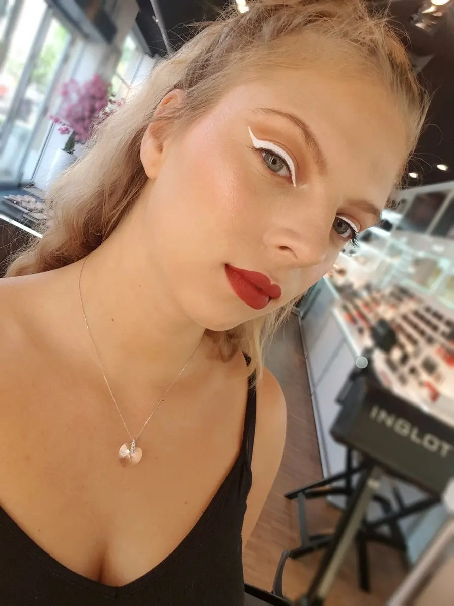 Inglot AMC Eyeliner Gel 76 - Waterproof Wit