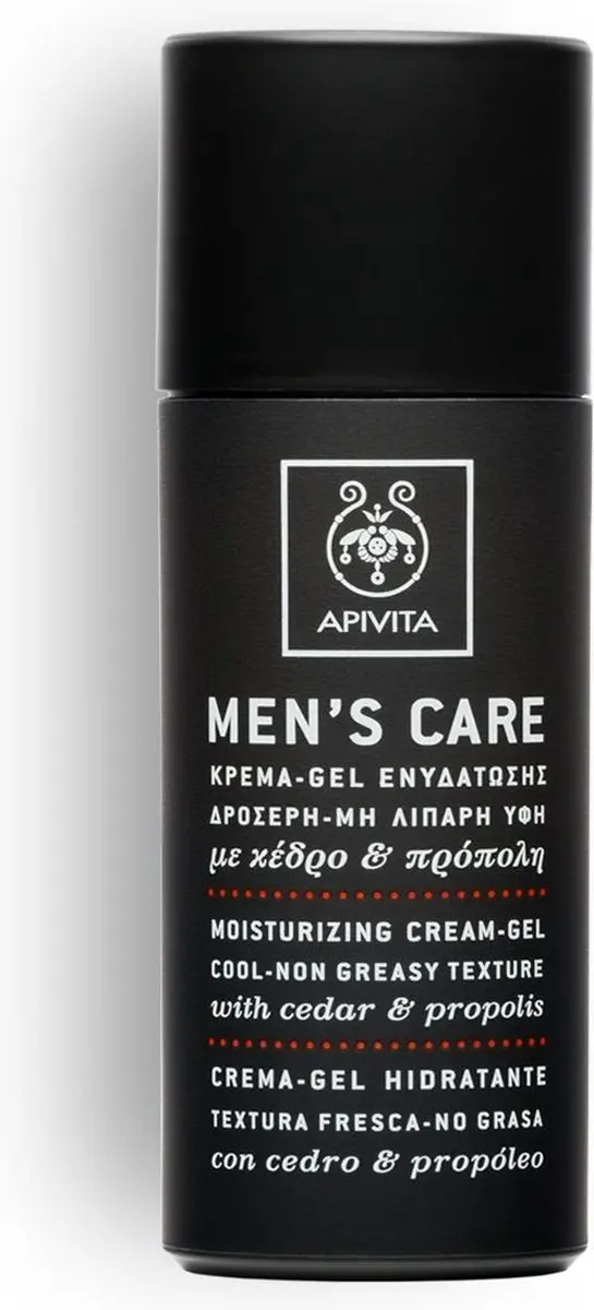 Apivita Moisturizing Cream-Gel voor Mannen 50ml