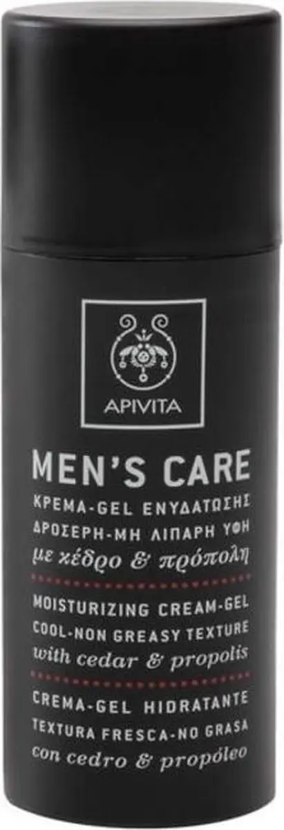 Apivita Moisturizing Cream-Gel voor Mannen 50ml