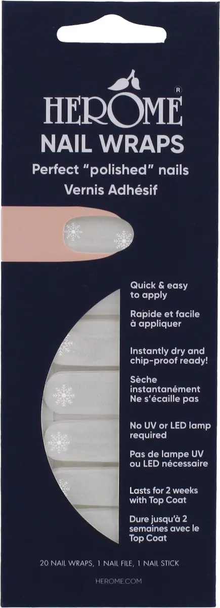 Herome Frosty Snowflakes Nagelstickers