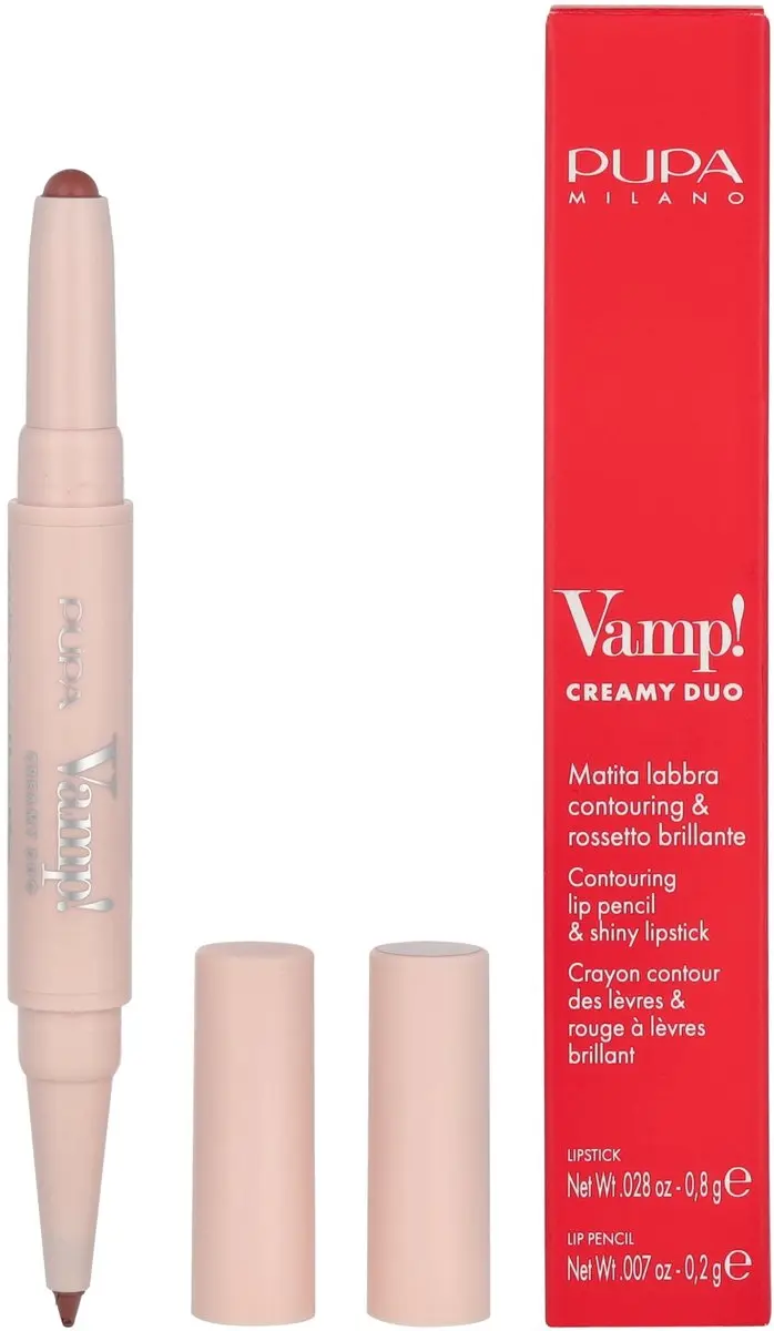 Pupa Milano Vamp! Creamy Duo Lippenstift 16 Warm Rose