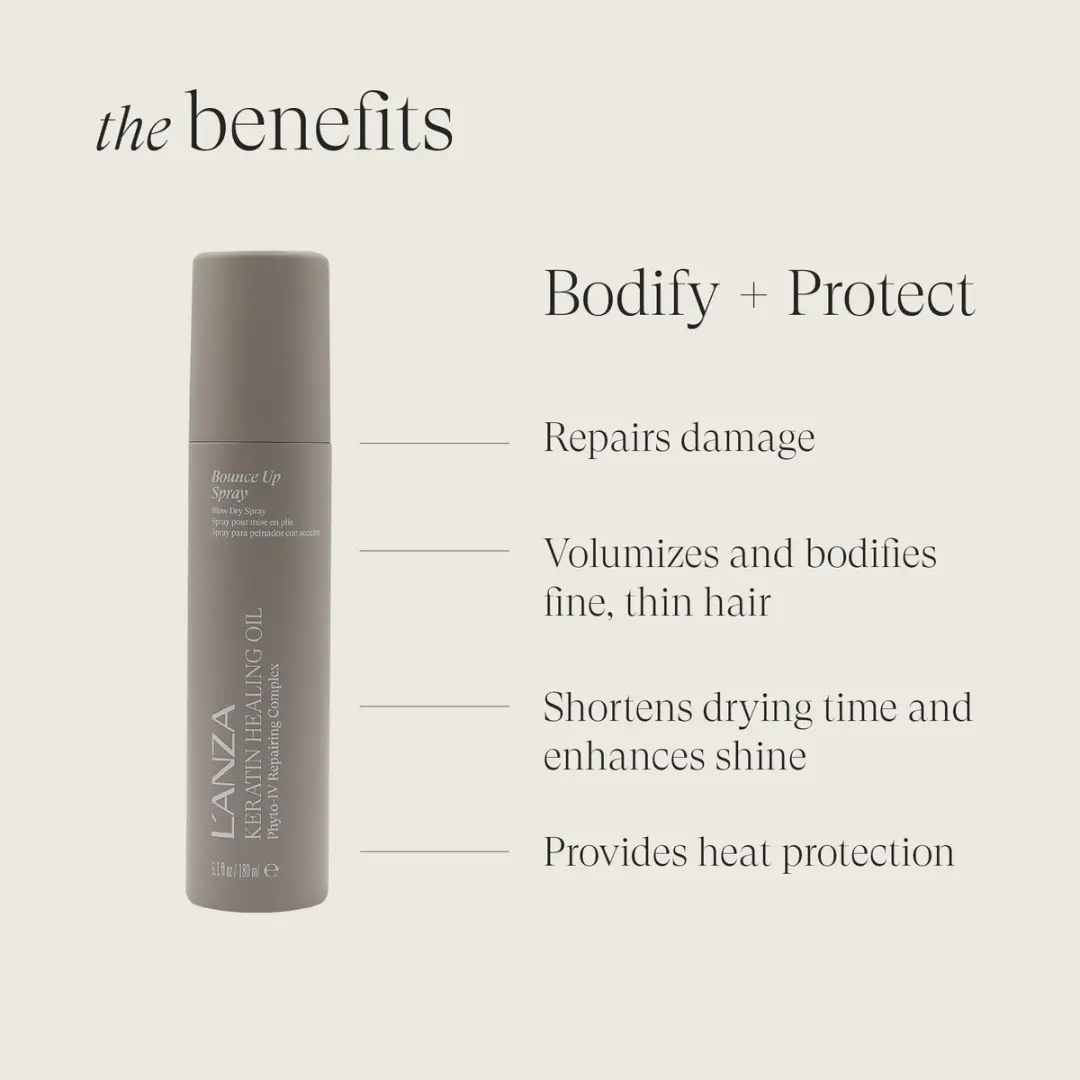 L'anza Keratin Healing Oil Bounce Up Spray 180ml