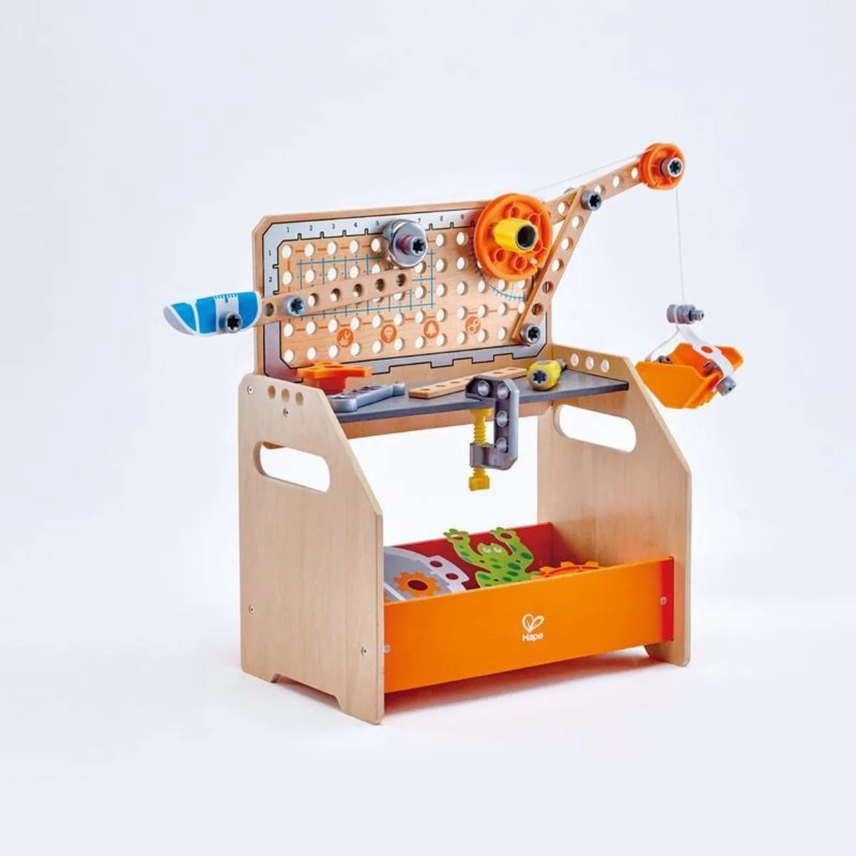 Hape Wetenschappelijke Ontdekkingswerkbank E3028 - 58-delig - Multicolor