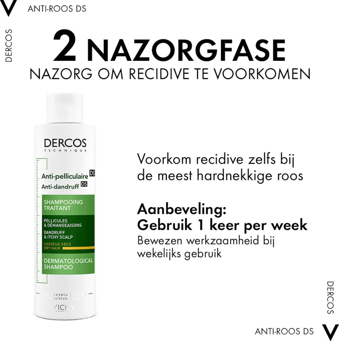 Vichy Dercos Anti-Roos Shampoo 2x200ml