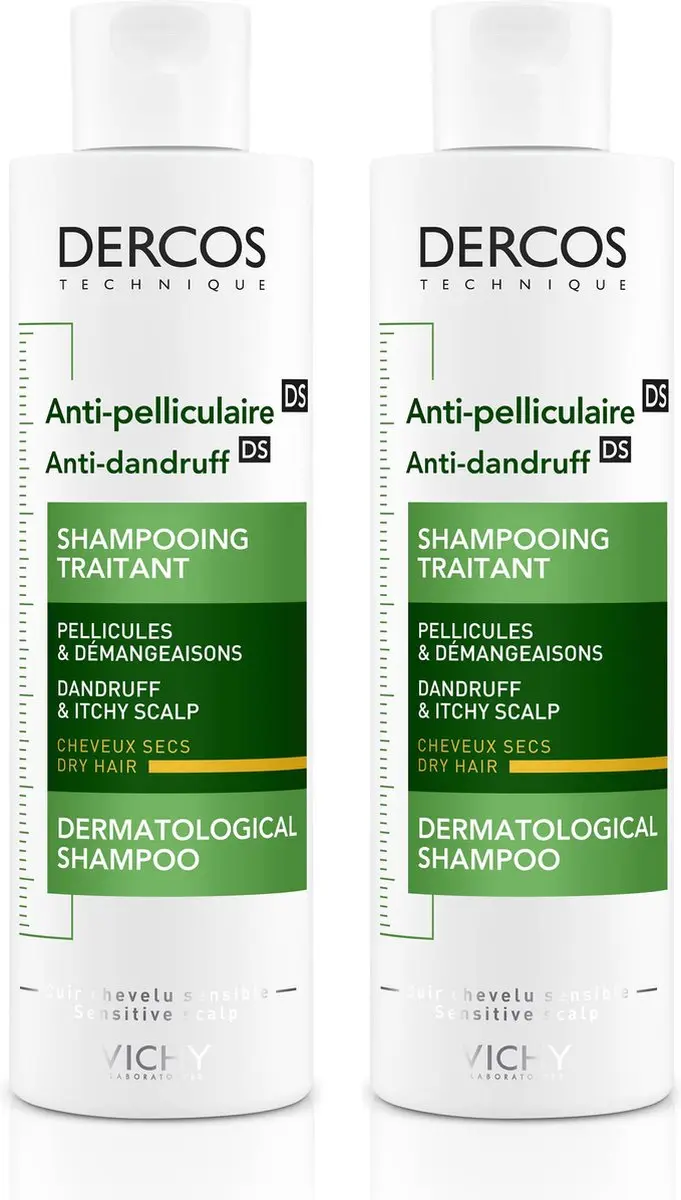 Vichy Dercos Anti-Roos Shampoo 2x200ml