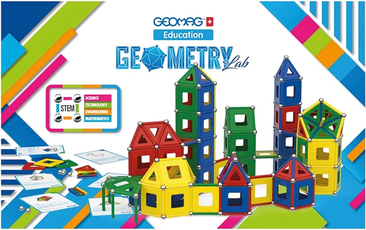 Geomag Geometrisch Lab 1439 Stuks - Multicolor