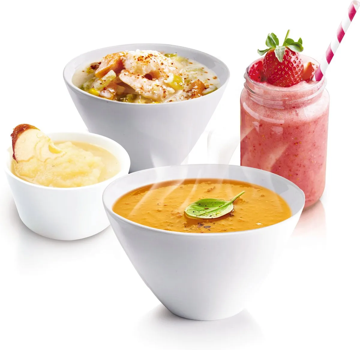 Moulinex Easy Soup LM841810 Soepmaker 1000W - Zwart/Zilver