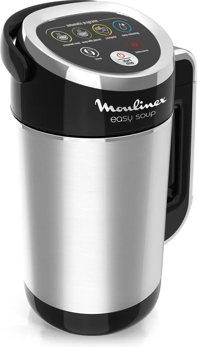 Moulinex Easy Soup LM841810 Soepmaker 1000W - Zwart/Zilver
