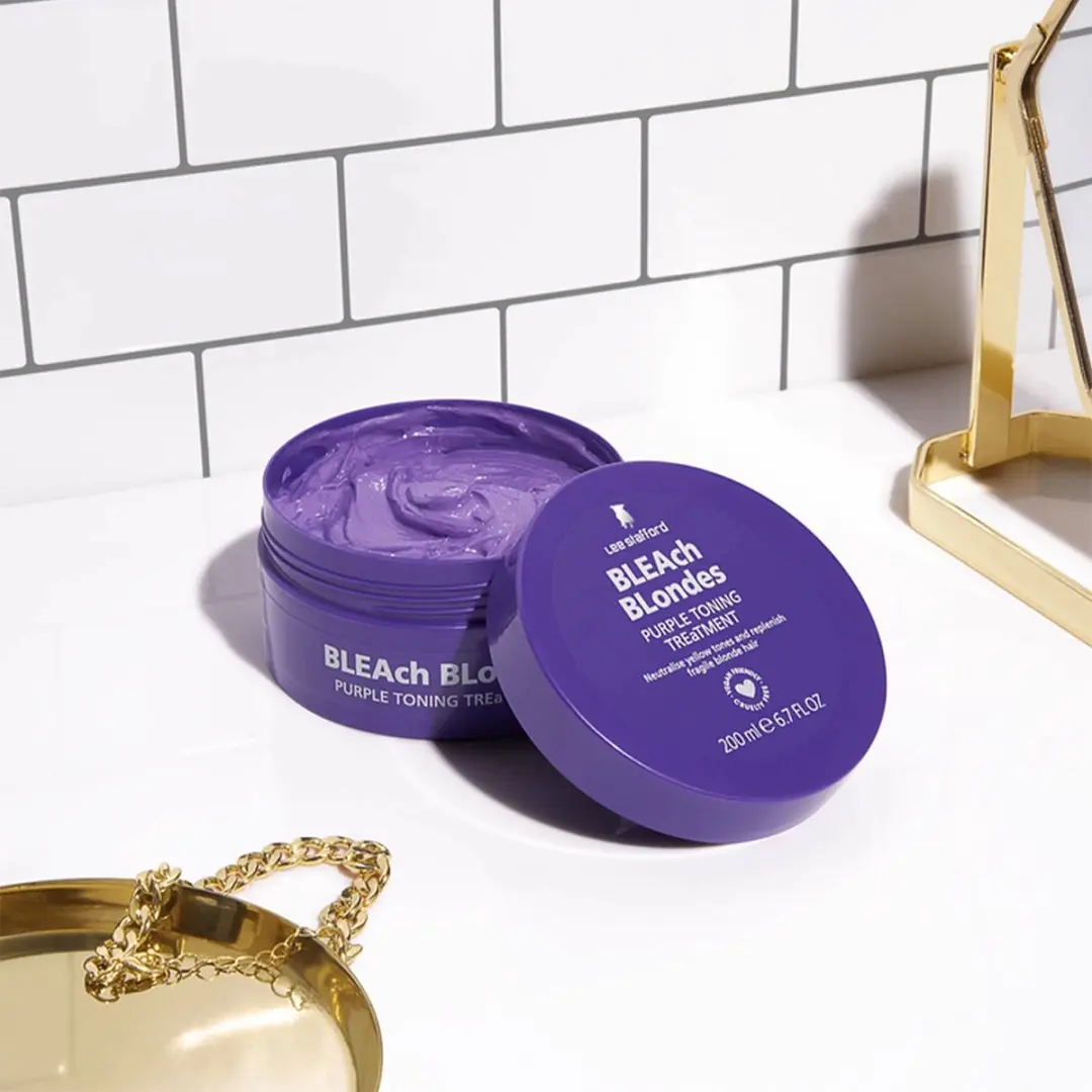 Lee Stafford Bleach Blondes Purple Toning Treatment Mask 200ml