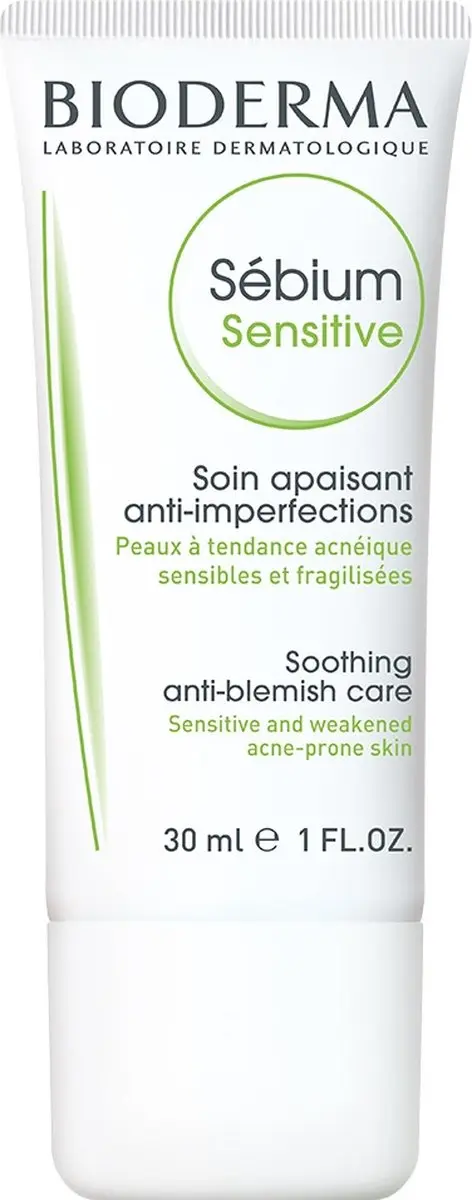 Bioderma Sébium Sensitive Dagcrème 30ml - 30 Stuks