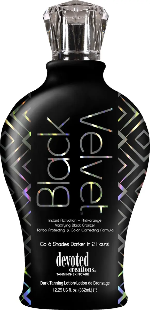 Devoted Creations Black Velvet Zonnebankcrème 362ml