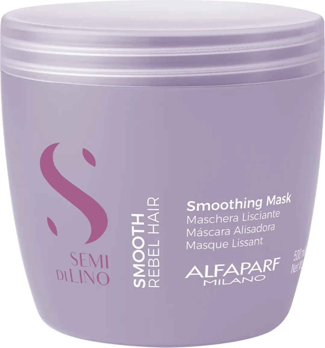 Alfaparf Milano Semi Di Lino Smooth Rebels Haarmasker 500ml