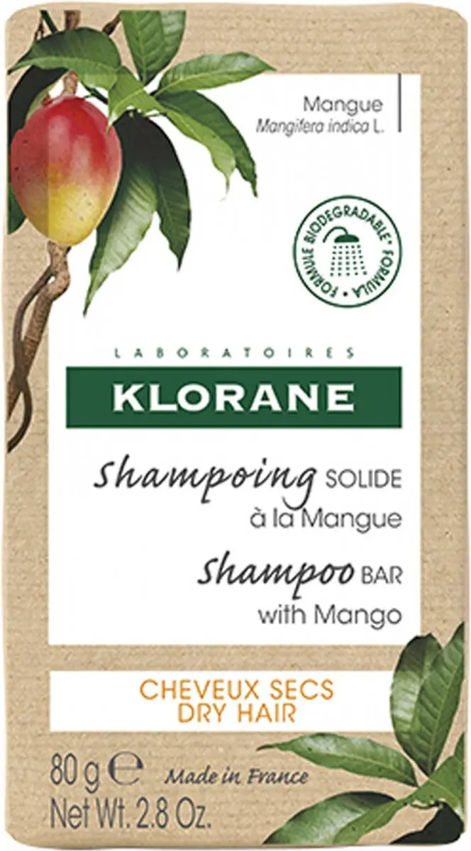 Klorane Al Mango Shampoo Bar 80g