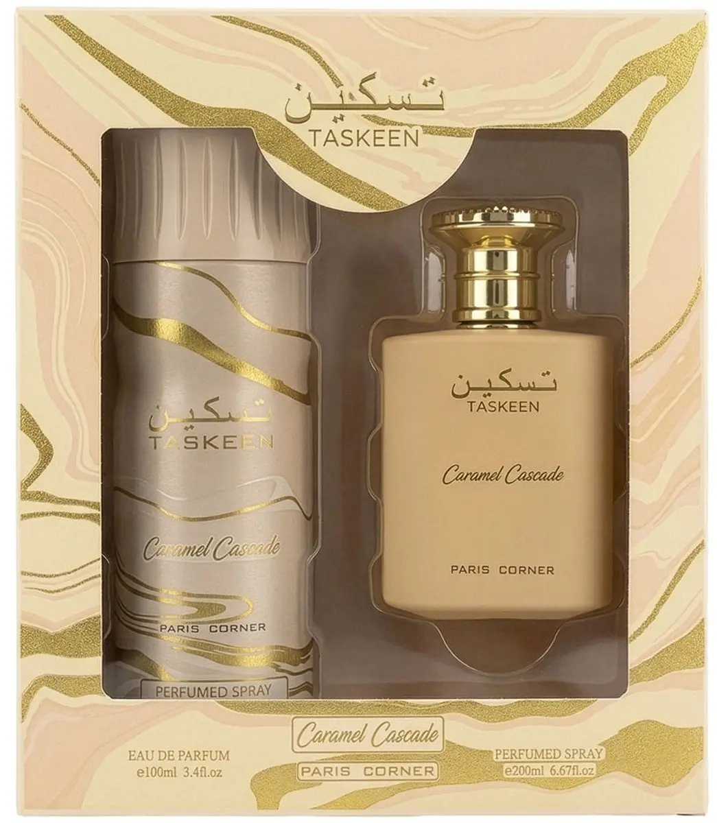 Paris Corner Taskeen Caramel Cascade Eau de Parfum 300ml