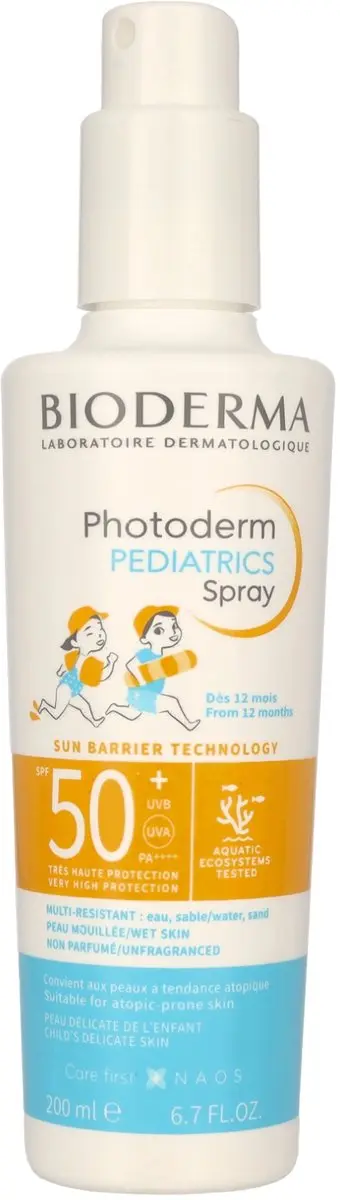 Bioderma Photoderm Pediatrics Zonnespray SPF 50+ 200ml