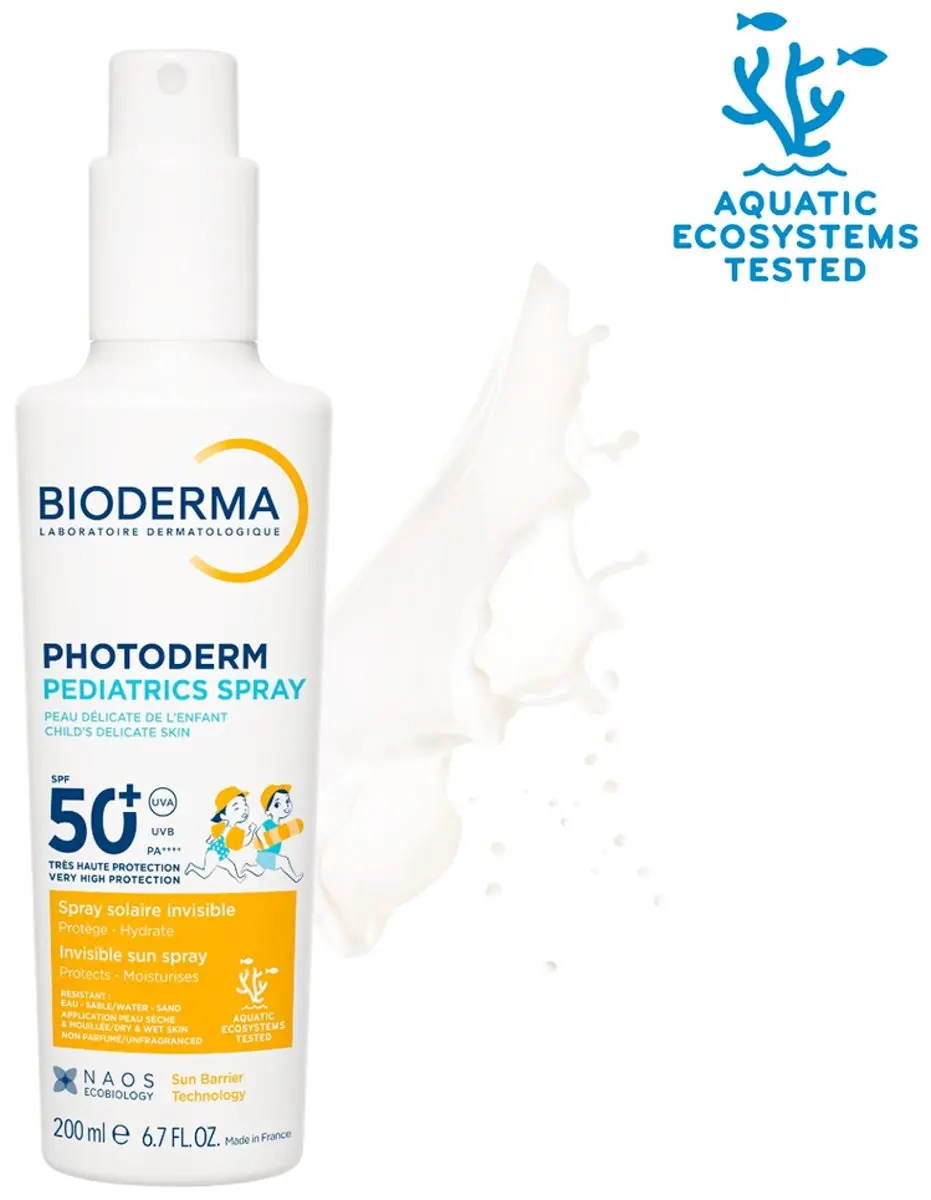 Bioderma Photoderm Pediatrics Zonnespray SPF 50+ 200ml - afbeelding 6 van 6