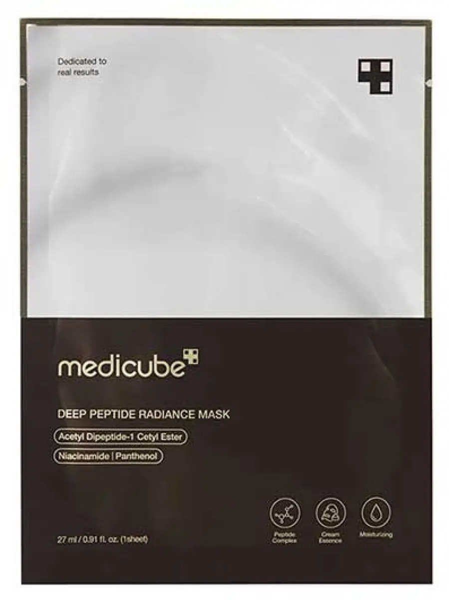 Medicube Deep Peptide Radiance Mask - 2 Stuks